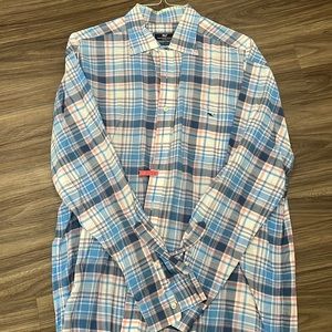 2/$50 SALE Vineyard Vines 100% Cotton Pastel Classic Fit Button Up Tucker Shirt